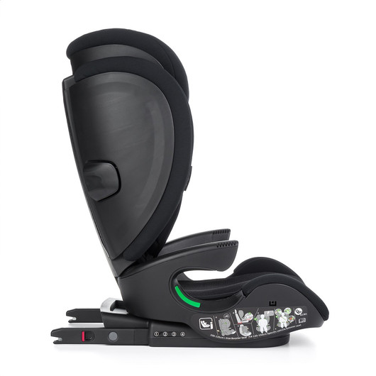 P&M Elite Fix Pro i-Size Black 100-150 cm -turvavyöistuin R129, isofix