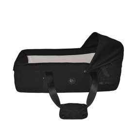 Easygrow Favn 2 - vauvakori, kantokassi, unipesä, Black + peite+kuomu