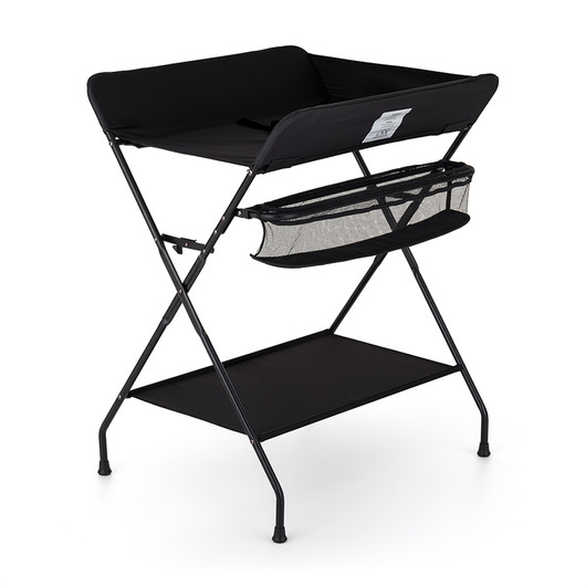 Kasaantaittuva hoitopöytä, Feedo, musta