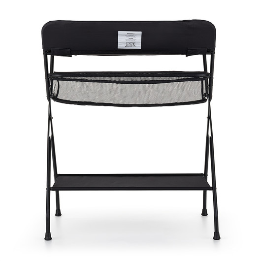 Kasaantaittuva hoitopöytä, Feedo, musta