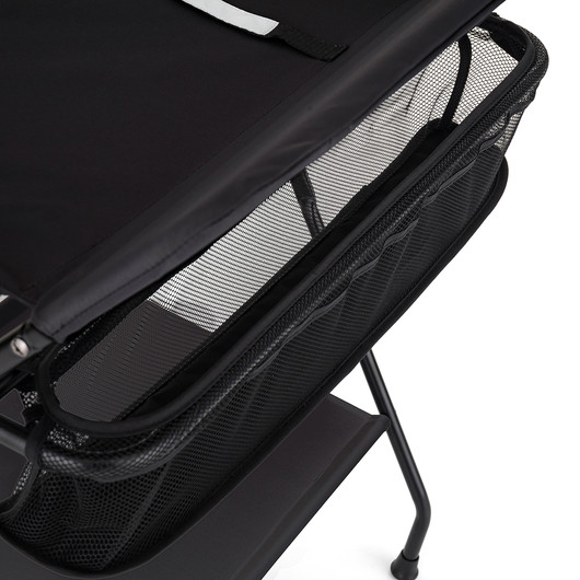 Kasaantaittuva hoitopöytä, Feedo, musta