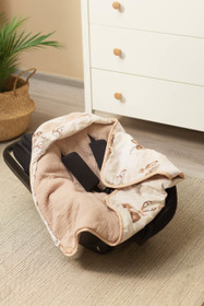 Kaukalolämpöpussi, musliinipuuvilla, eläinpennut