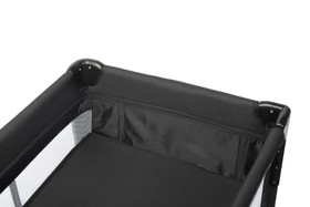 Matkasänky / ensisänky / sivuvaunu, Esti, Black/musta