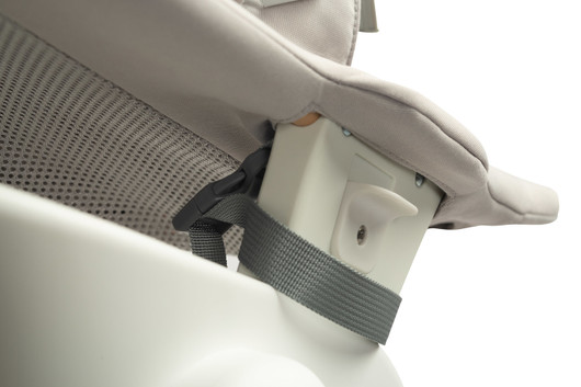Syöttötuoli Triplo 3in1 babyseat-osalla, harmaa