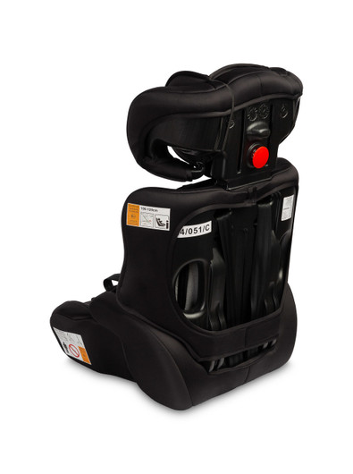 Caretero Falcon i-Size, 76-150cm, musta