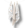 Harsopaketti, 3 kpl, musliinipuuvilla, 70x70cm, Bocioland