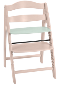 Hauck Arketa -syöttötuoli, Beech Whitewashed / Mint