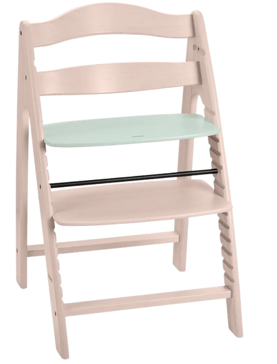 Hauck Arketa -syöttötuoli, Beech Whitewashed / Mint