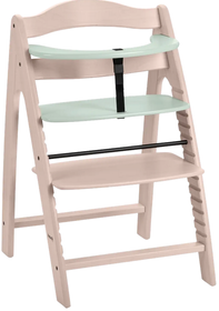 Hauck Arketa -syöttötuoli, Beech Whitewashed / Mint