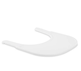 Ruokailutaso Hauck ARKETA -syöttötuoliin, Click Tray, White