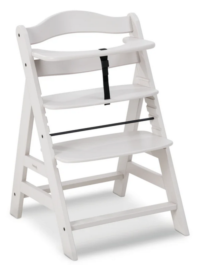 Hauck Alpha+ -syöttötuolisetti Dark Grey; syöttötuoli ja babysitter