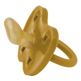 Hevea - anatominen luonnonkumitutti - 3-36kk, golden honey, 1 kpl