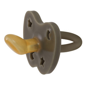 Hevea - anatominen luonnonkumitutti - 3-36kk, shiitake grey, 1 kpl