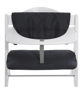 Syöttötuolin istuinpehmuste Hauck Alpha / Arketa, Melange Charcoal