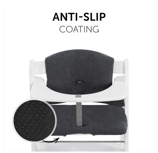 Syöttötuolin istuinpehmuste Hauck Alpha, Pad Select, Jersey Charcoal