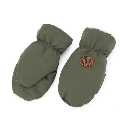 Työntöaisan hanskat / kädenlämmitin Everest, Olive
