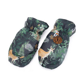 Työntöaisan hanskat / kädenlämmitin, Mont Blanc Woodland / kuvio