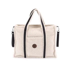 Makaszka Teddy Bear -hoitolaukku, Soft Ivory