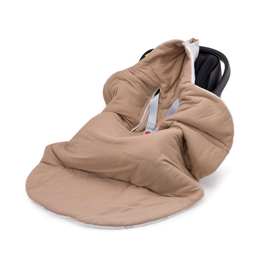 Kaukalolämpöpussi / turvaistuinpussi, Honey Bunny, 125x95cm / 0-18kk