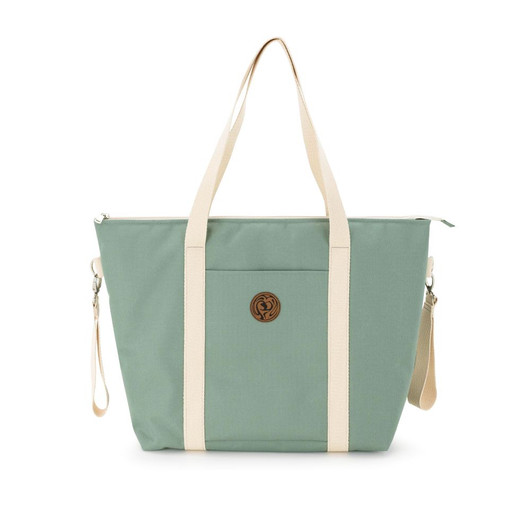 Makaszka Classic Shopper -hoitolaukku, Salvianvihreä