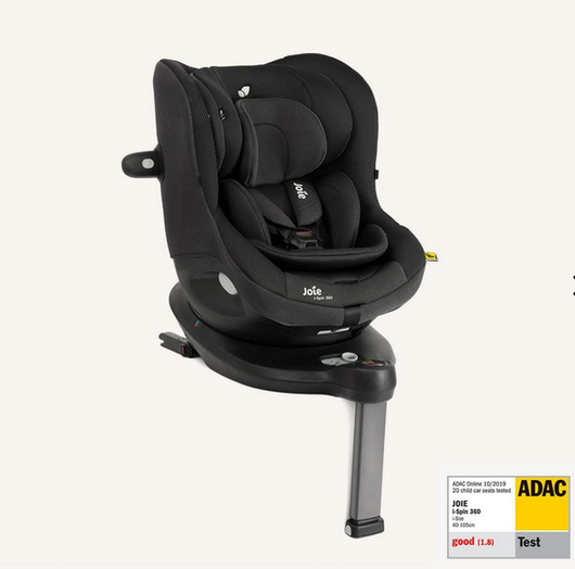 Joie i-Spin 360, 40-105cm, i-Size - Mercury Mesh, 3D, isofix
