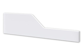 Pinnasängyn juniorilaita, juniorisängyn laita, muotoiltu