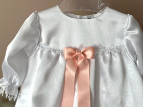 Klione - kastenauha rusetilla - persikka