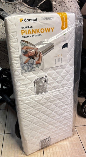 Kehtosängyn patja, kehtopatja, 40 x 90cm x 5 cm