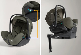 Joie i-Level PRO + 360º jalusta, väri Evergreen, 40-85cm