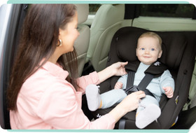 Joie i-Pivot 360, 40-105cm/21kg - Shale