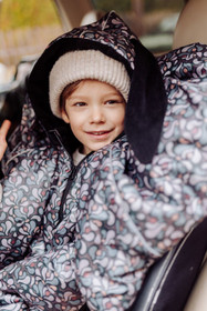 Makaszka -poncho / viitta auton turvaistuimeen, Habanera, L (3-10v)