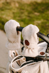 Makaszka Alpaca -hanskat työntöaisaan, Soft Ivory