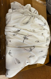 MALLIKAPPALE: Aluslakana, bambu, höyhen, 120x60cm