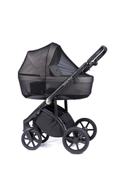 Hyönteissuoja vaunuun/rattaaseen, musta, Nord, säilytyspussilla