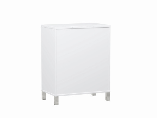 Hoitopöytä NYYTTI 2026, kotimainen, kromin väriset vetimet, Cubix