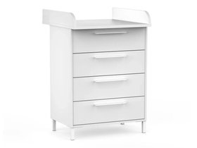 Hoitopöytä NYYTTI 2026, kotimainen, valkoiset vetimet