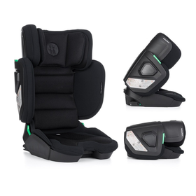 P&M Flex Pro i-Size Black 100-150cm -turvavyöistuin R129, isofix