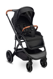 Caretero Ratio -rattaat, musta (käännettävä istuinosa)