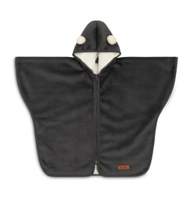 Sensillo -poncho / viitta auton turvaistuimeen, grafiitti, 0+