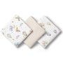 Harsopaketti, 3 kpl, musliinipuuvilla, 70x70cm, Bocioland