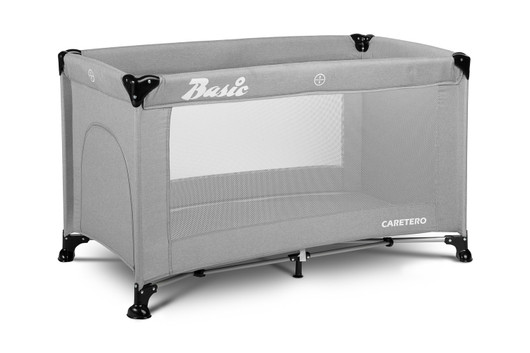 Matkasänky BASIC, harmaa