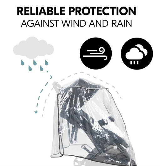 Hauck -sadesuoja tuplarattaaseen, Raincover Duo