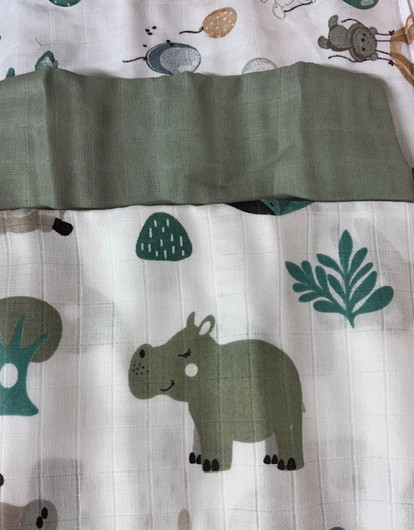 Harsopaketti, savanni/salvia, 3 kpl, puuvilla, 60x80cm