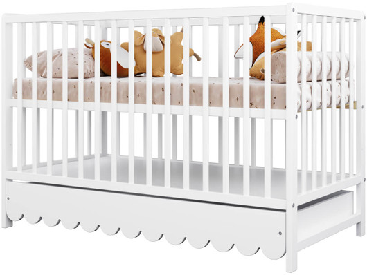 Pinnasänky, Senso aluslaatikolla, 2in1, valkoinen