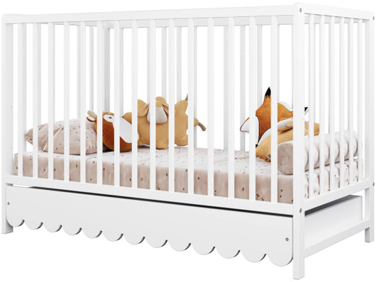 Pinnasänky, Senso aluslaatikolla, 2in1, valkoinen