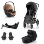 Britax Smile 5Z - Starttipaketti + Baby-Safe PRO, Style, Carbon/Brown