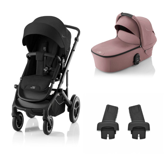 Erikoisväritys: Britax Smile 5Z - Space Black + Dusty Rose