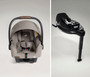 Joie i-Starter -turvakaukalo + i-Base Encore -jalusta, 40-75cm