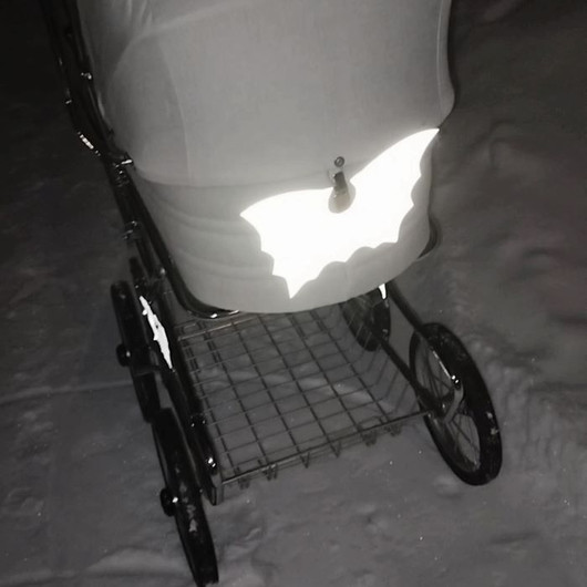 Heijastinsiivet, iso, lohikäärme, 1 kpl