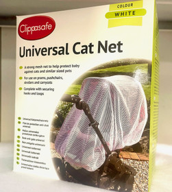 Eläinsuoja / kissaverkko, rattaisiin, Clippasafe